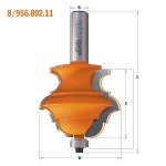 Fresa para pasamano c/rodam.HM S:12 D:63.5x19 956.601.11 CMT