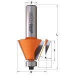 Fresa para biselar c/rodam. 22.5° HM S:12 D:31 957.502.11 CMT