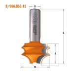 Fresa para molduras HM S:12 D:31.7x23 CMT
