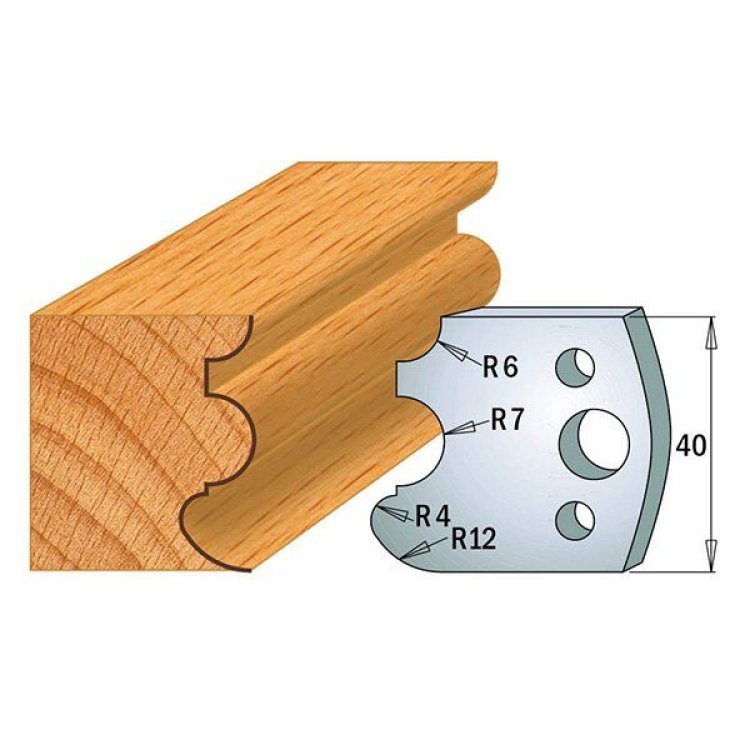 Par contracuchillas 40x4mm(691.088) CMT