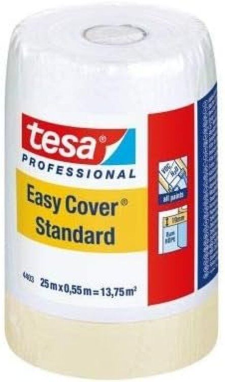 Cinta para pintar Easy Cover Standar 04403-00002 25mx0.55m Tesa