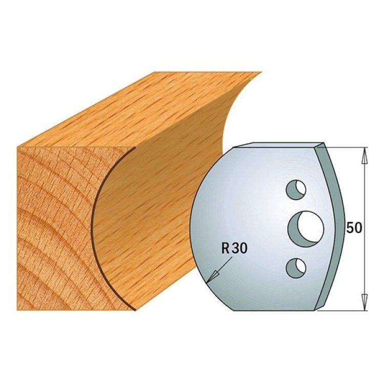 Par contracuchillas 50x4mm(691.544) CMT