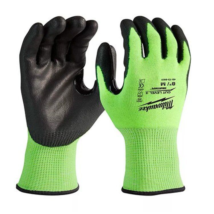 Guantes anticorte de alta visibilidad Nivel A (4932479919) T-XL Milwaukee