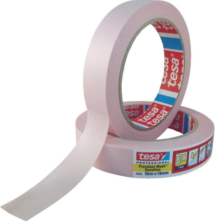 Cinta de precisión Mask 50mx50mm Rosa 04333-00021 Tesa