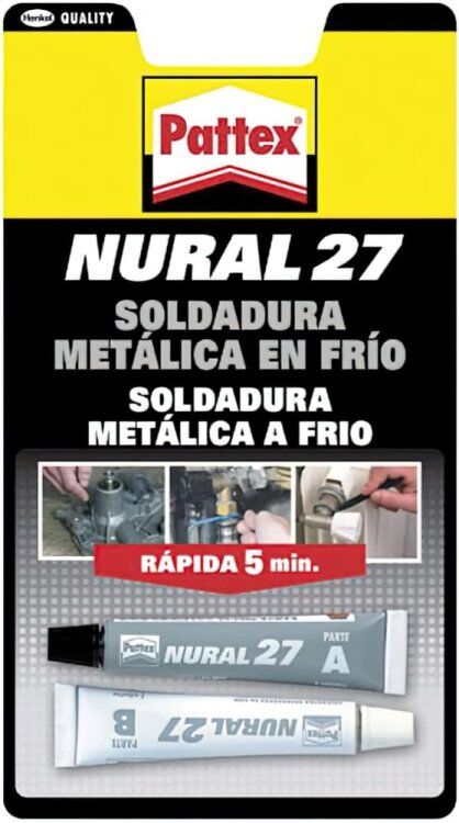 Nural 27 Soldadura Metálica en Frio 22ml Pattex