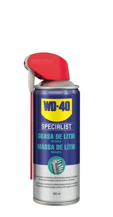 Grasa Blanca Litio Spray Doble accion 400ml WD-40