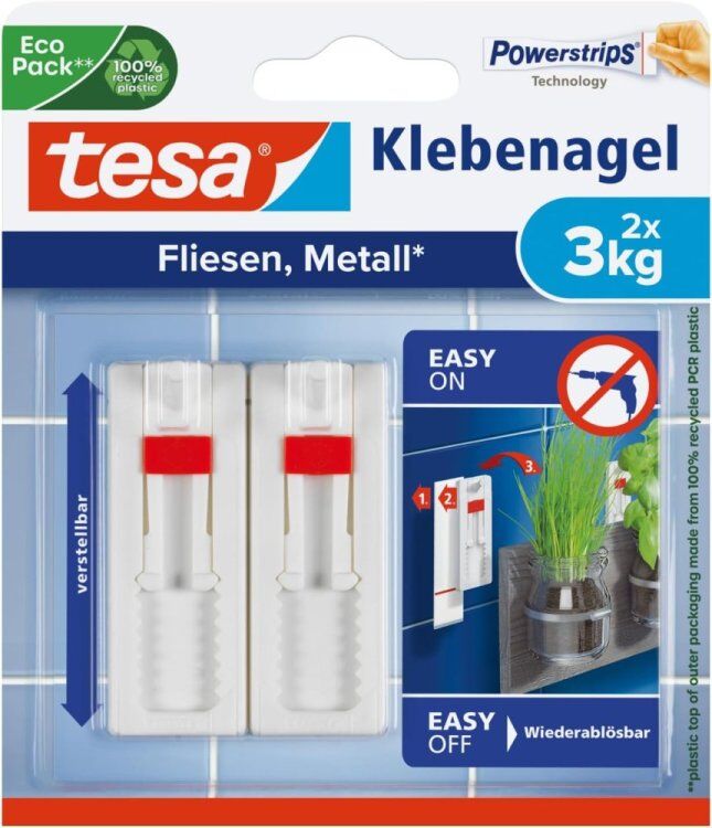 Clavo Adhesivo Ajustable 3KG 77764-00001 Tesa