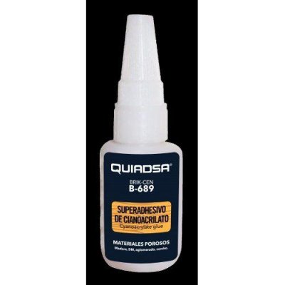 Imagen BRIK-CEN B-689 QUIADSA Adhesivo de cianoacrilato tipo gel Quiadsa