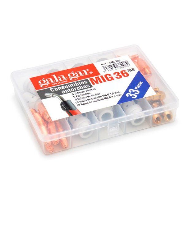 Estuche consumibles MIG 36 M8 EMIG36 Galagar