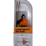 Fresa perfilada c/rodam. HM S:8 D:28.7 R:4 (7/8/960) 960.040.11 CMT