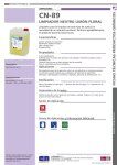 CN-89 Limpiador neutro limón floral Clevernet (5 L)