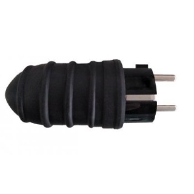 Imagen Enchufe goma clavija 230V/16A Asein