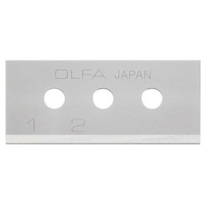 Cuchilla rectangular de 17,8x40 mm utilizable en 4 posiciones Olfa