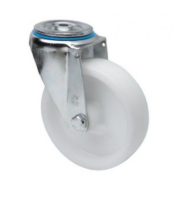 Imagen Rueda Giratoria 2-1370 - 20ZV100-UT 100mm Poliamix Blanco Alex