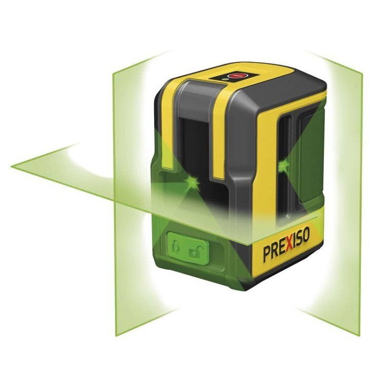 Nivel laser cruz linea verde PLC90DG Prexiso
